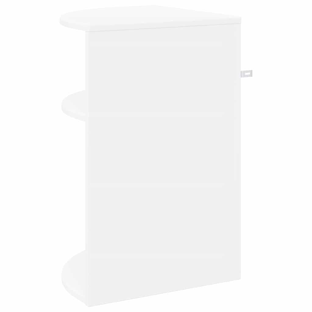 Konačna Stolić Bijelo 39,7 x 39,7 x 60 cm Konstruirano drvo