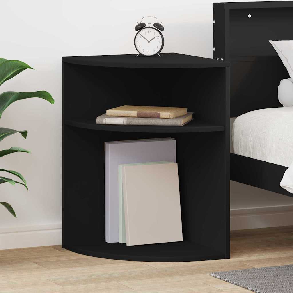 Konačna Stolić Crna 39,7 x 39,7 x 60 cm Konstruirano drvo