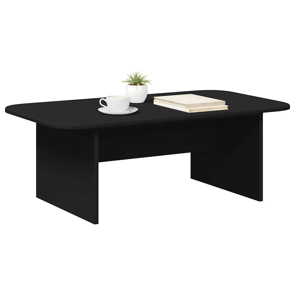 Kava Stol Crna 93 x 53 x 33 cm Konstruirano drvo