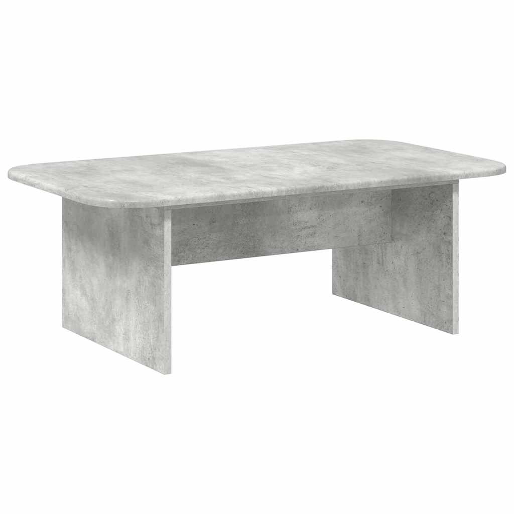 Kava Stol Betonski sivi 93 x 53 x 33 cm Konstruirano drvo