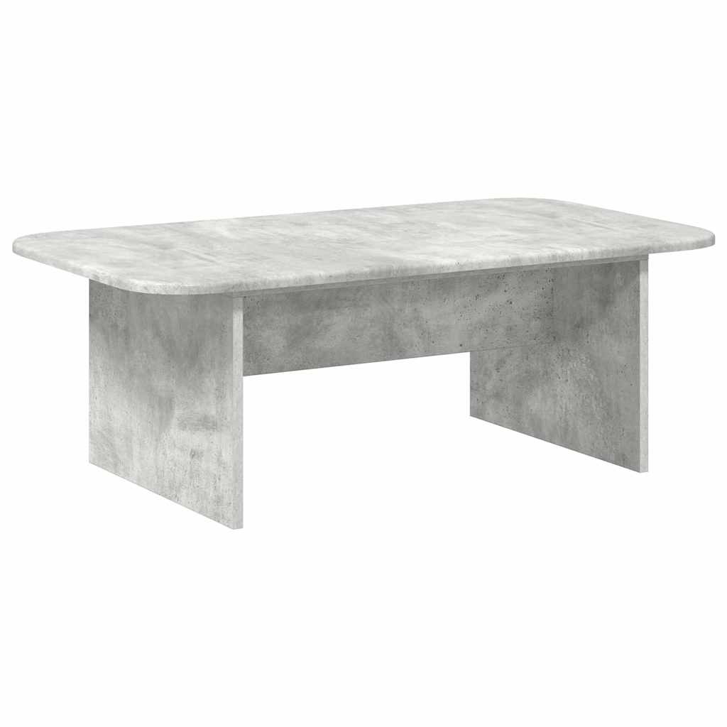 Kava Stol Betonski sivi 93 x 53 x 33 cm Konstruirano drvo