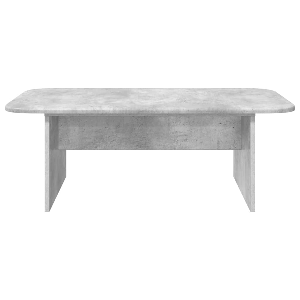 Kava Stol Betonski sivi 93 x 53 x 33 cm Konstruirano drvo