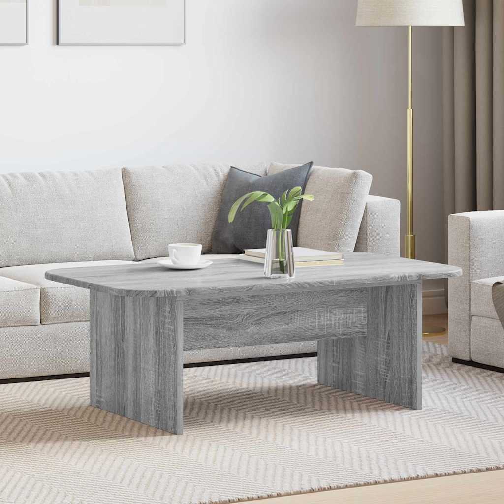 Kava Stol Siva Sonoma 93 x 53 x 33 cm Konstruirano drvo