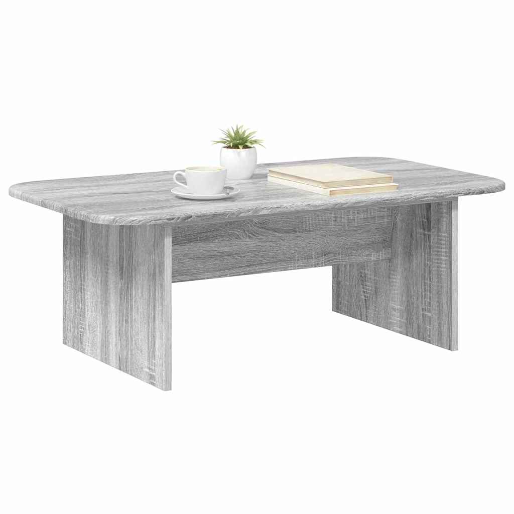 Kava Stol Siva Sonoma 93 x 53 x 33 cm Konstruirano drvo