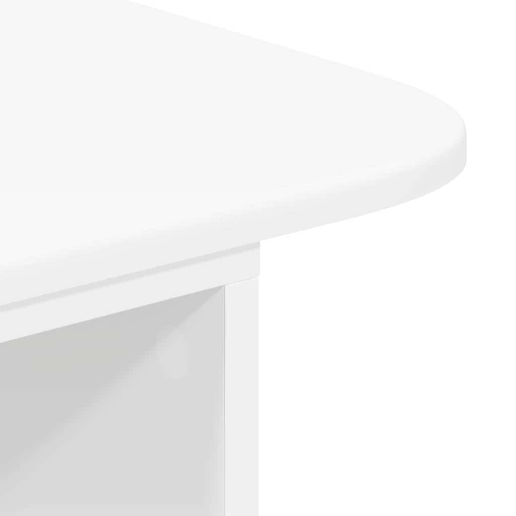 Konzolna stolica Bijelo 93 x 40 x 75 cm Konstruirano drvo