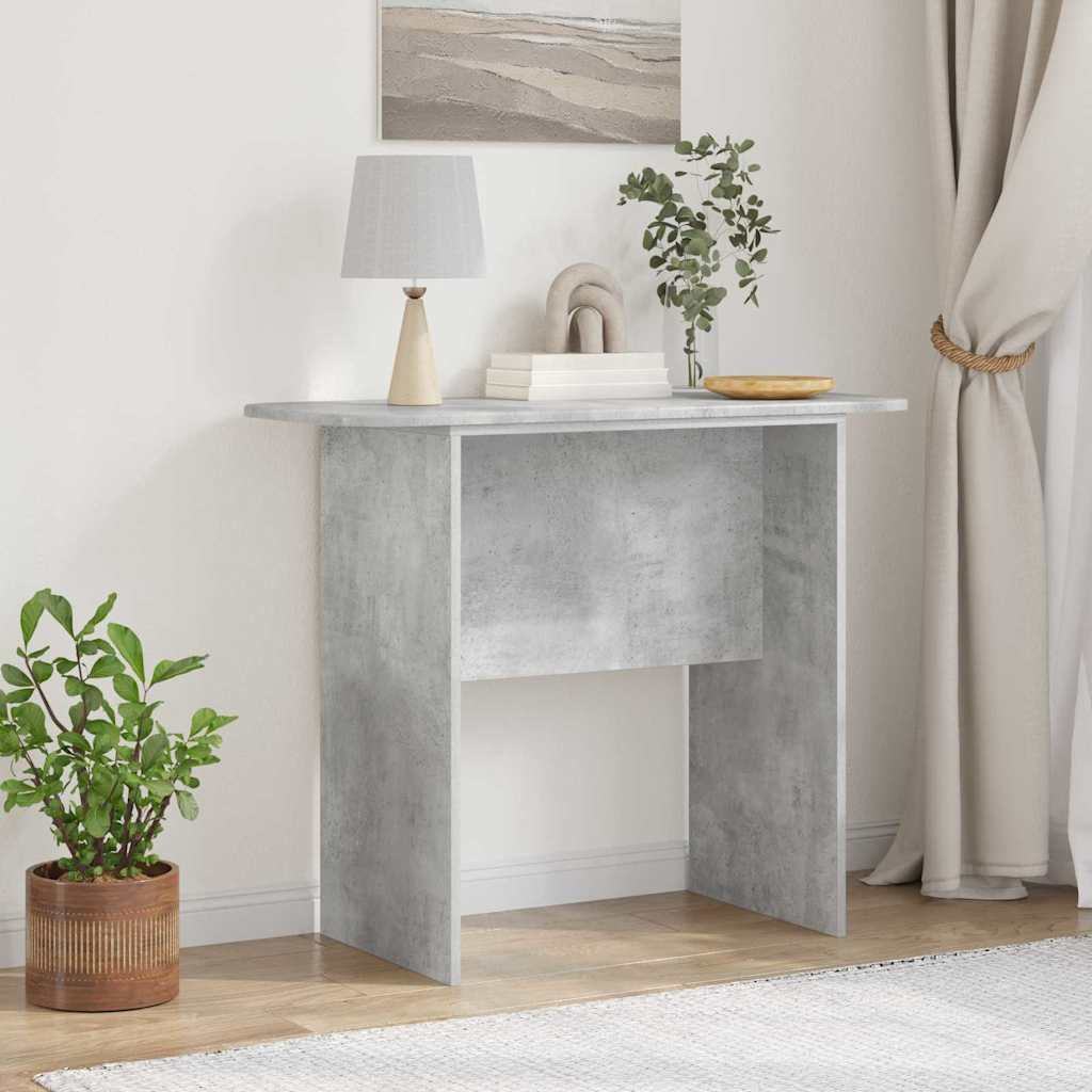 Konzolna stolica Betonski sivi 93 x 40 x 75 cm