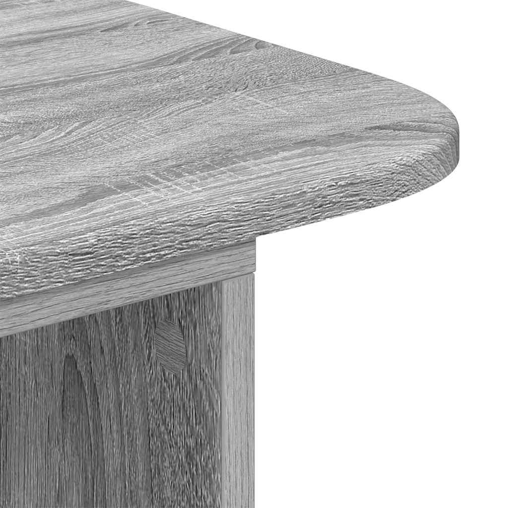 Konzolna stolica Siva Sonoma 93 x 40 x 75 cm Konstruirano drvo