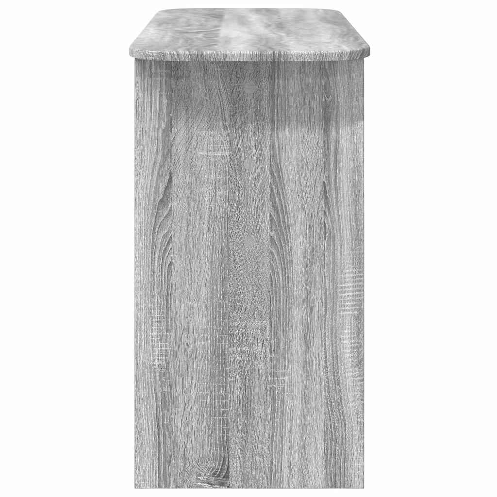 Konzolna stolica Siva Sonoma 93 x 40 x 75 cm Konstruirano drvo