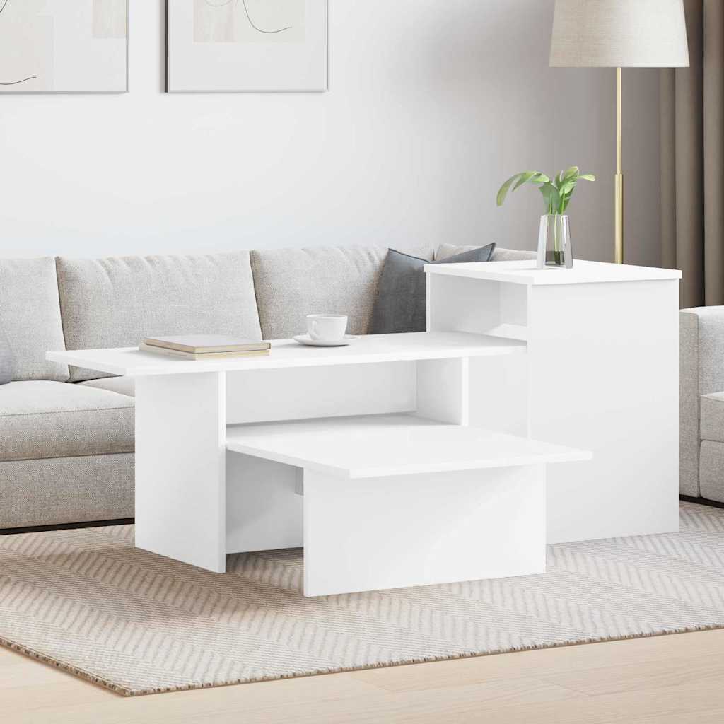 Konzolna stolica Bijelo 91,5 x 35 x 38,5 cm Konstruirano drvo