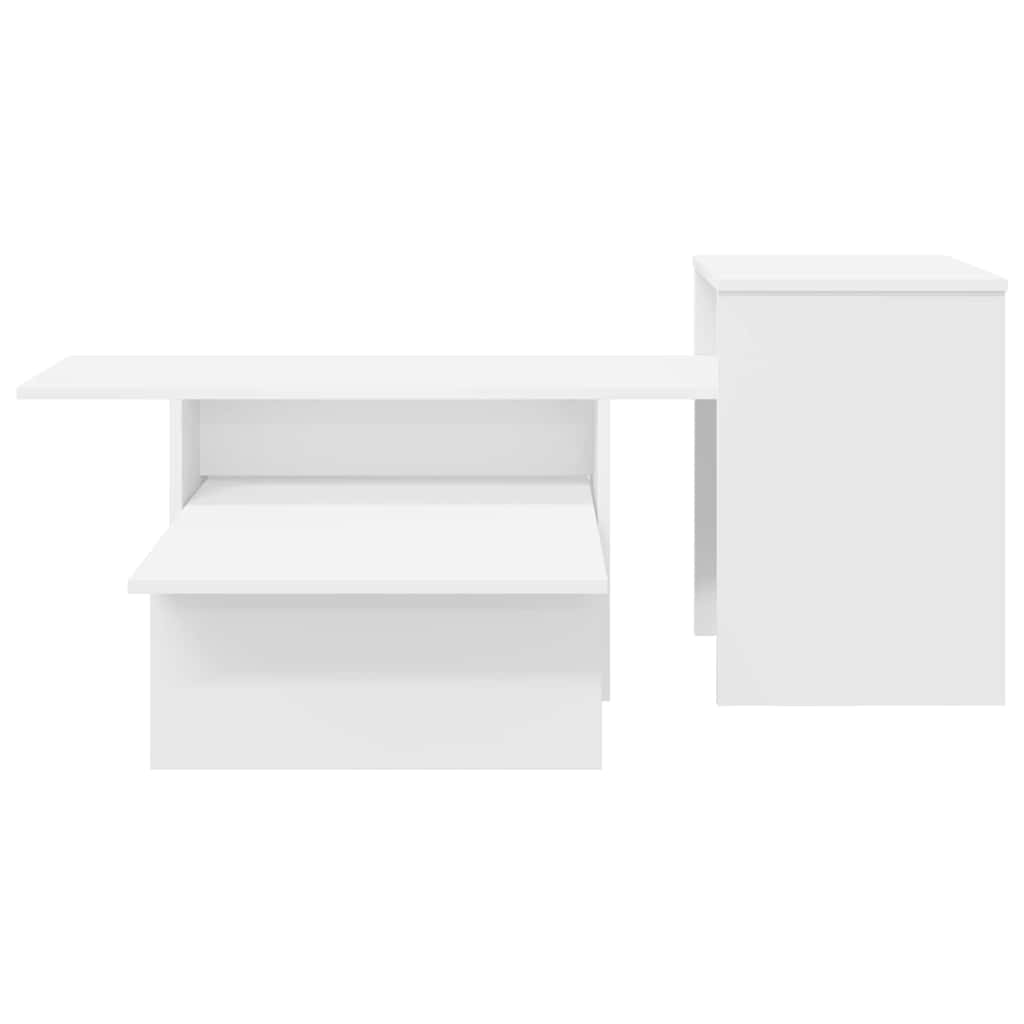 Konzolna stolica Bijelo 91,5 x 35 x 38,5 cm Konstruirano drvo