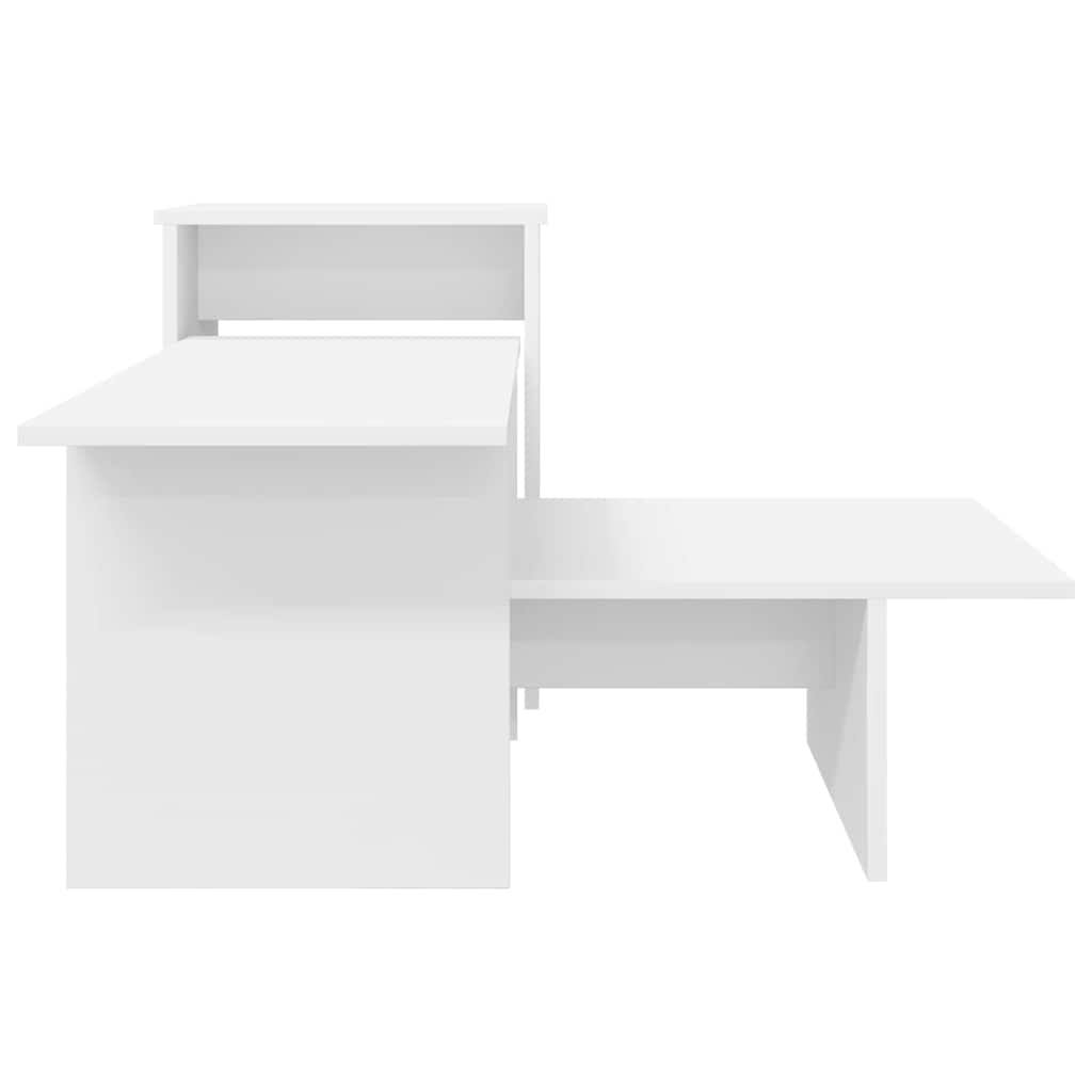 Konzolna stolica Bijelo 91,5 x 35 x 38,5 cm Konstruirano drvo