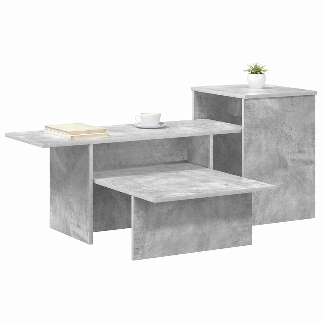 Konzolna stolica Betonski sivi 91,5 x 35 x 38,5 cm