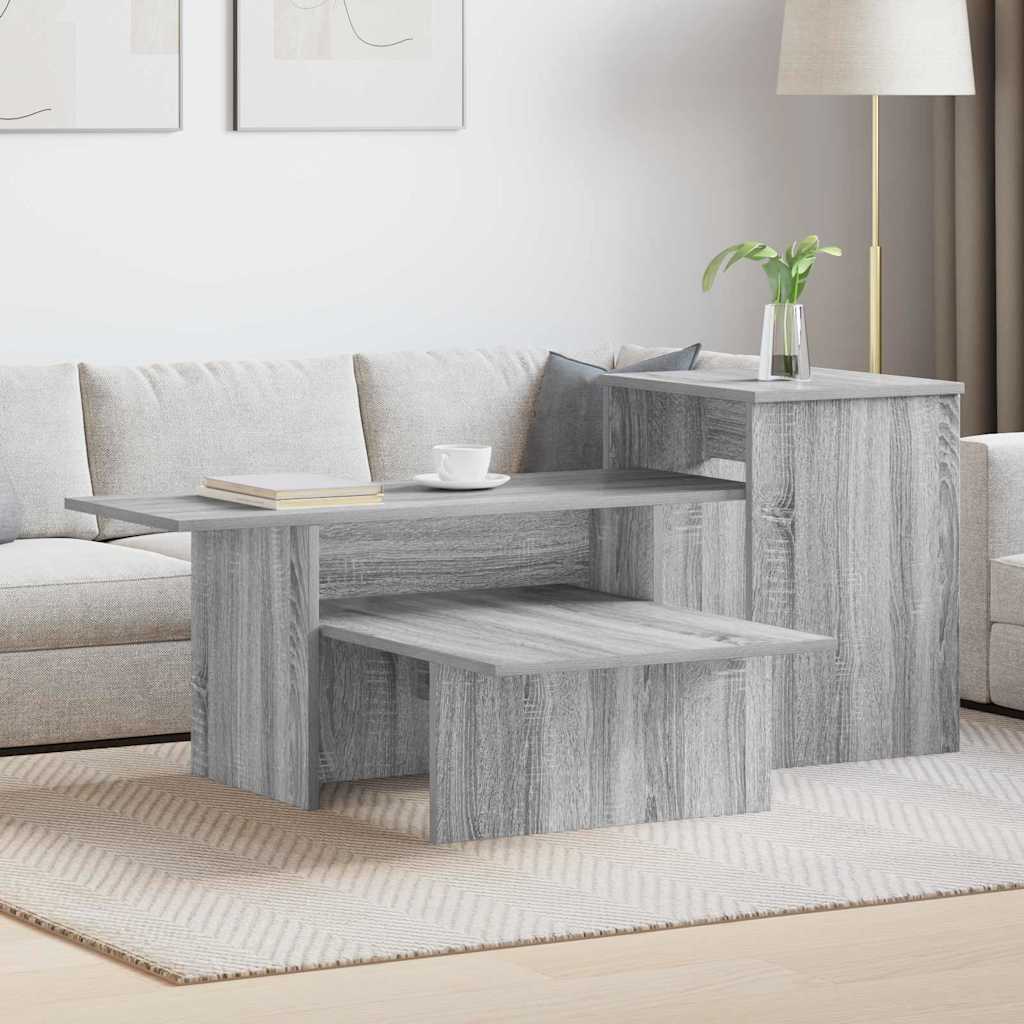 Konzolna stolica Siva Sonoma 91,5 x 35 x 38,5 cm
