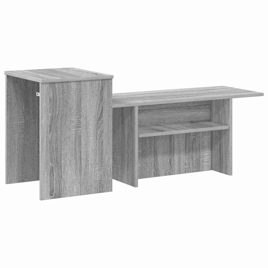 Konzolna stolica Siva Sonoma 91,5 x 35 x 38,5 cm