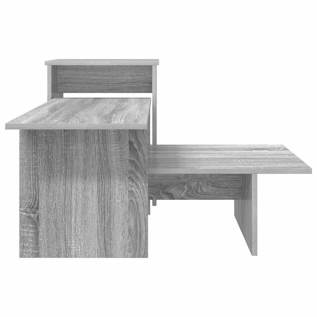 Konzolna stolica Siva Sonoma 91,5 x 35 x 38,5 cm