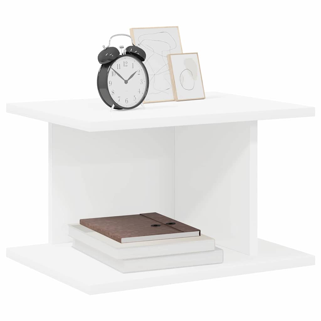 Noćni ormarić 2 pcs Bijelo 40 x 30 x 25 cm Konstruirano drvo