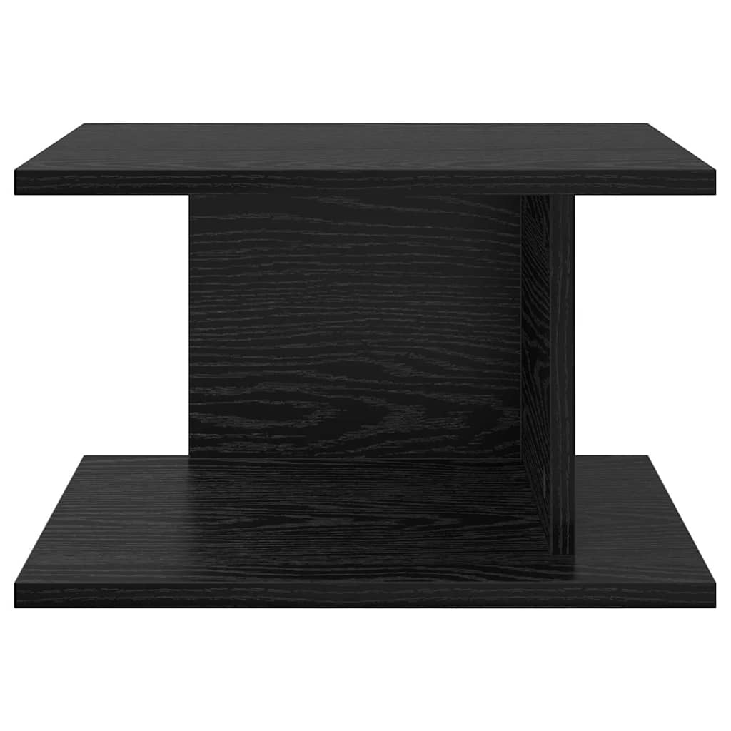 Noćni ormarić 2 pcs Crni hrast 40 x 30 x 25 cm