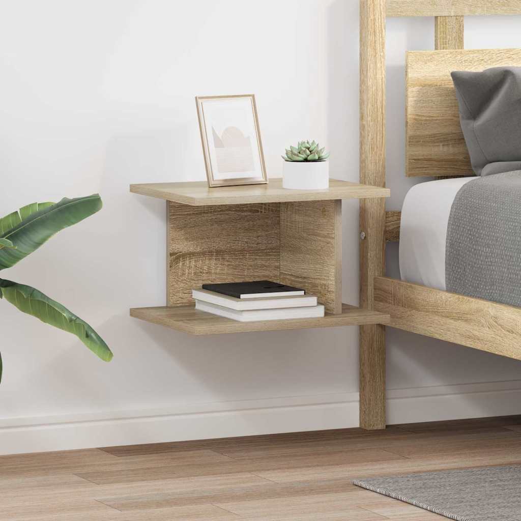 Noćni ormarić 2 pcs Sonoma hrast 40 x 30 x 25 cm