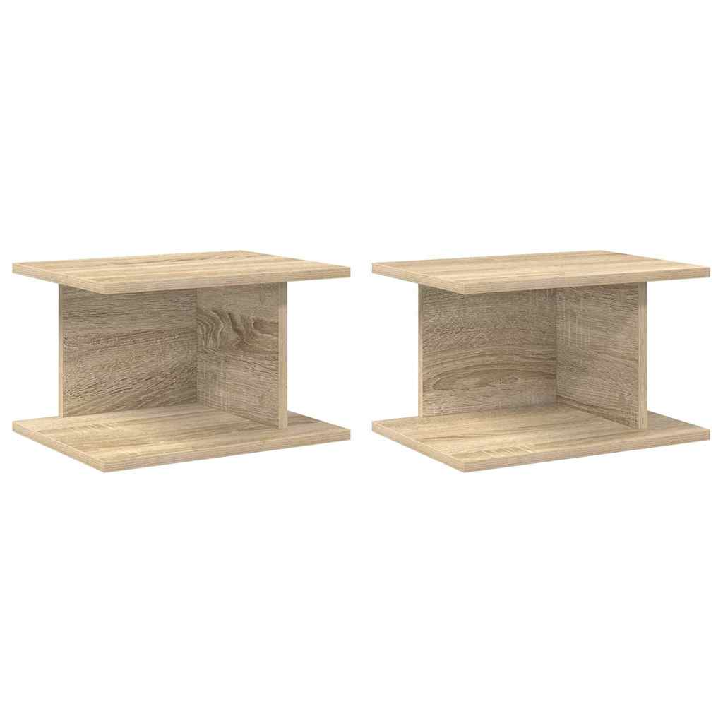 Noćni ormarić 2 pcs Sonoma hrast 40 x 30 x 25 cm