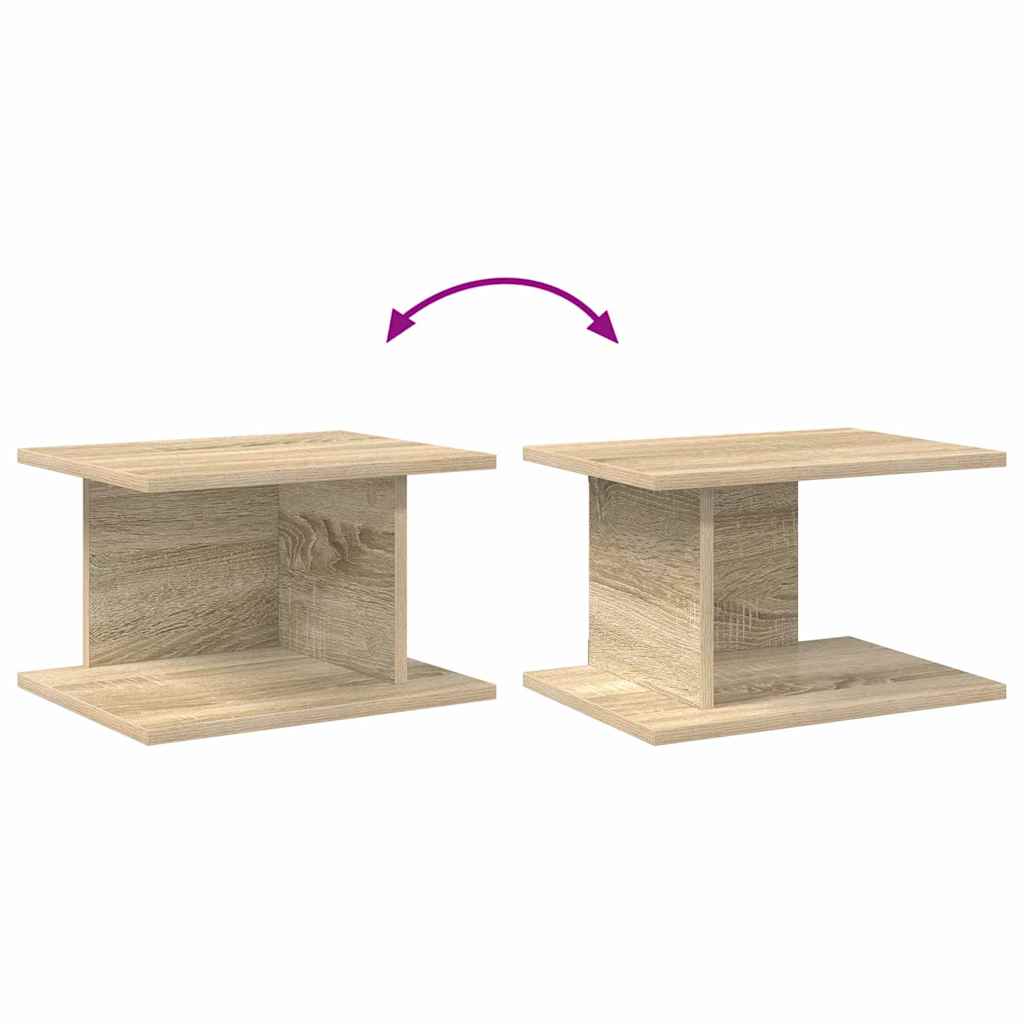 Noćni ormarić 2 pcs Sonoma hrast 40 x 30 x 25 cm