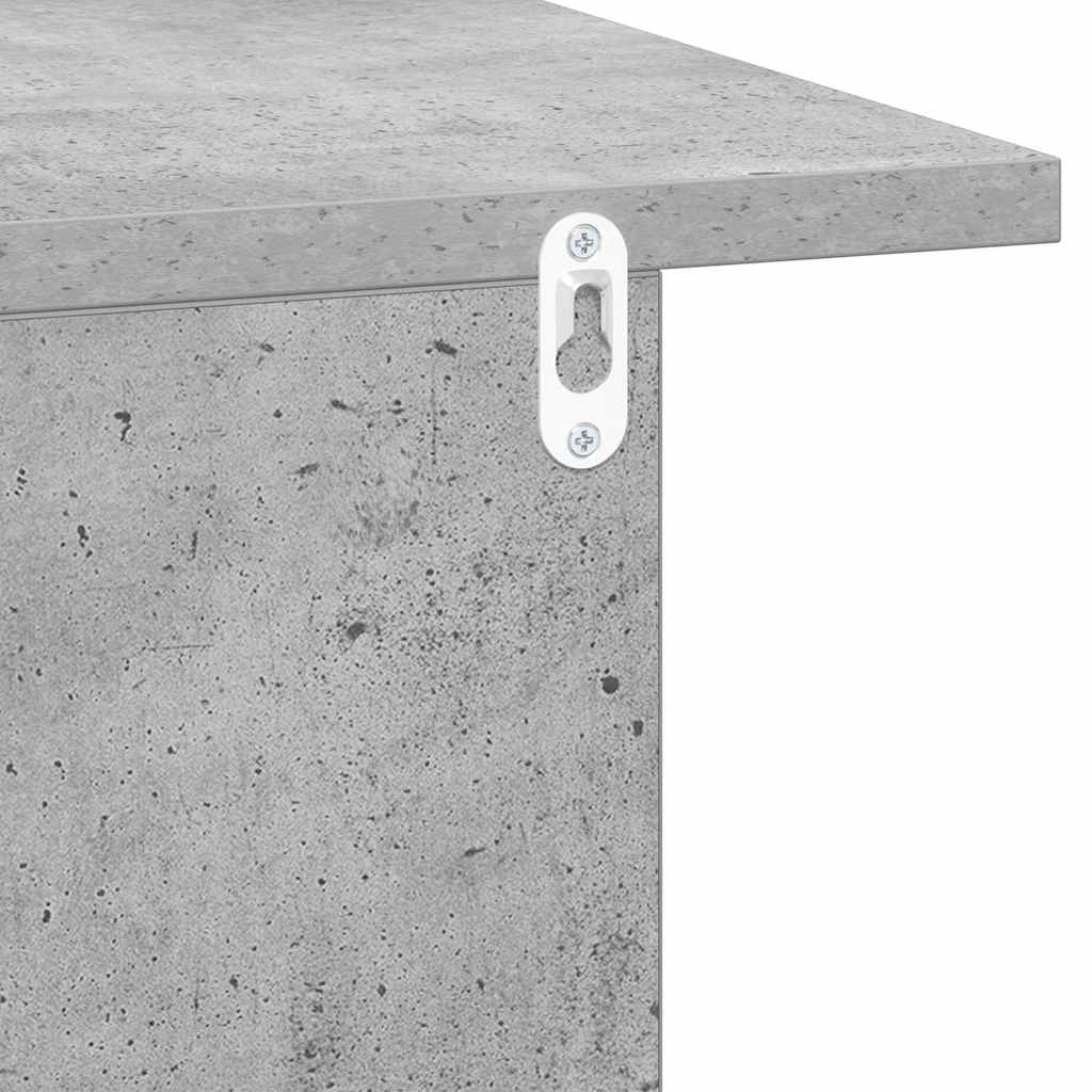 Noćni ormarić 2 pcs Betonski sivi 40 x 30 x 25 cm