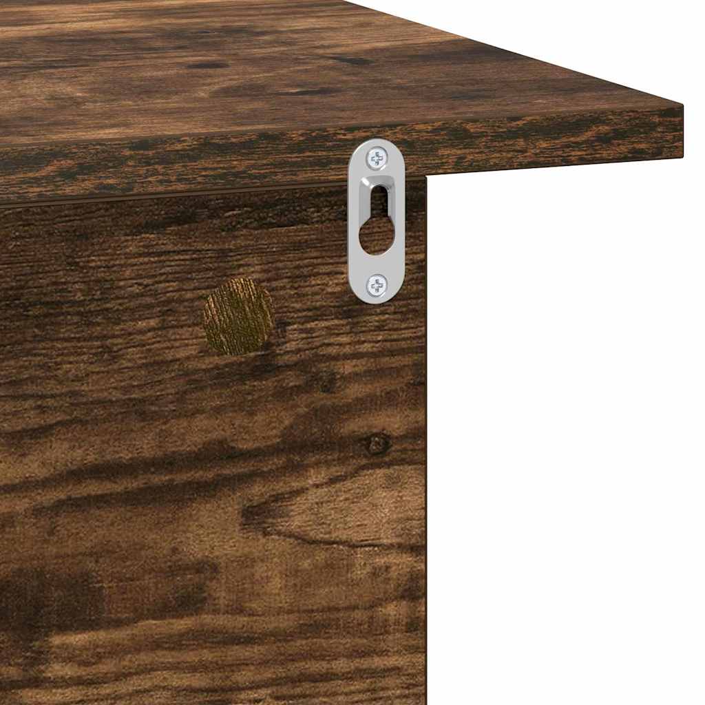 Noćni ormarić Dimljeni hrast 40 x 30 x 25 cm Konstruirano drvo