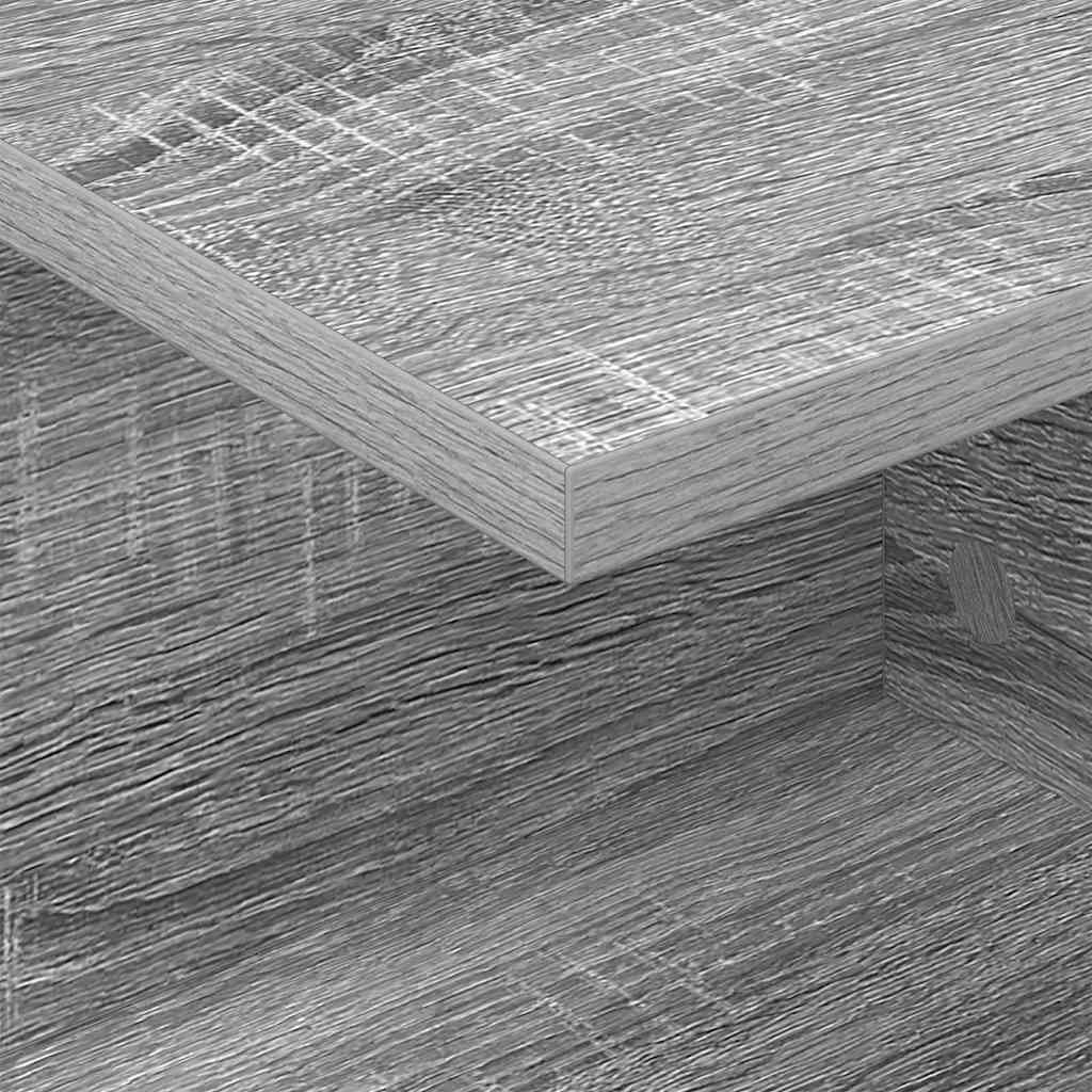Noćni ormarić 2 pcs Siva Sonoma 40 x 30 x 25 cm