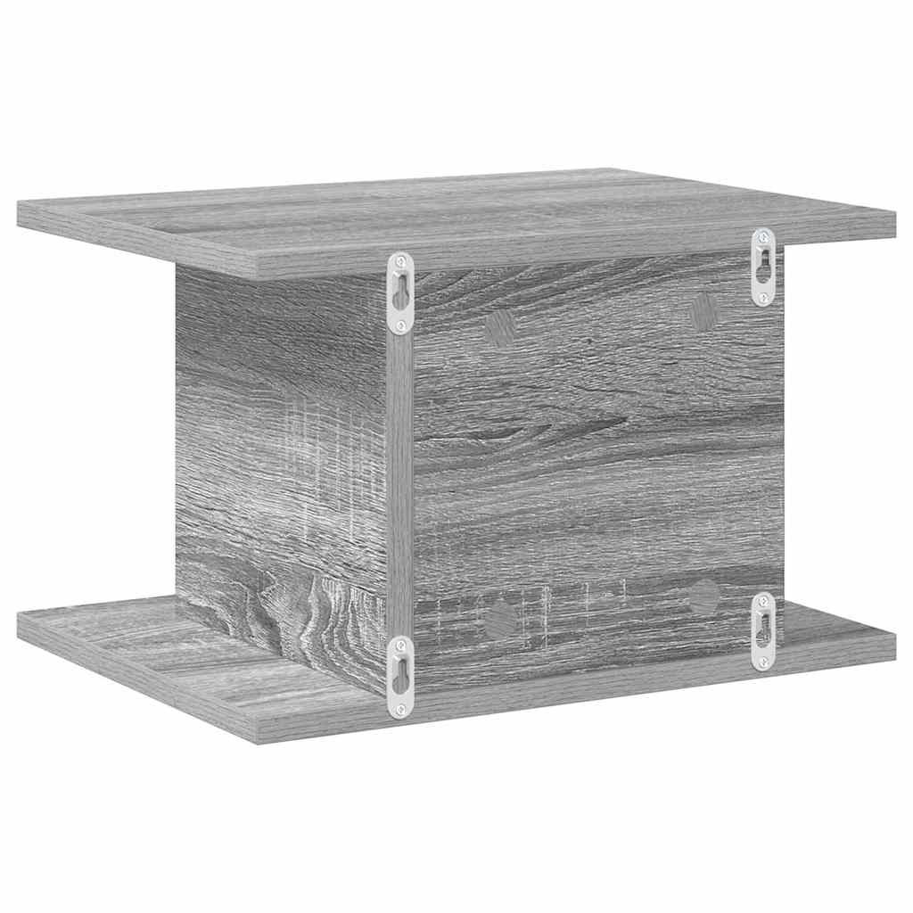 Noćni ormarić 2 pcs Siva Sonoma 40 x 30 x 25 cm