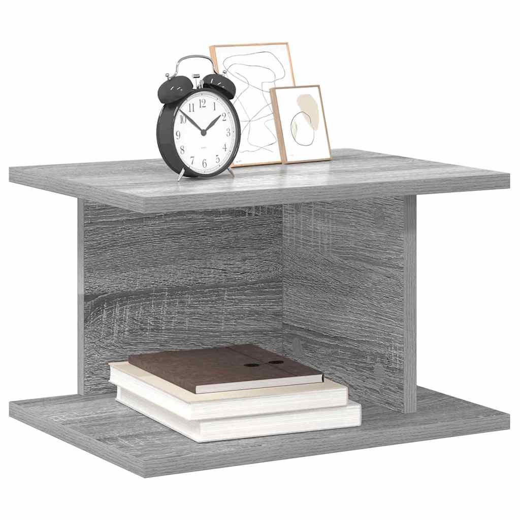 Noćni ormarić 2 pcs Siva Sonoma 40 x 30 x 25 cm