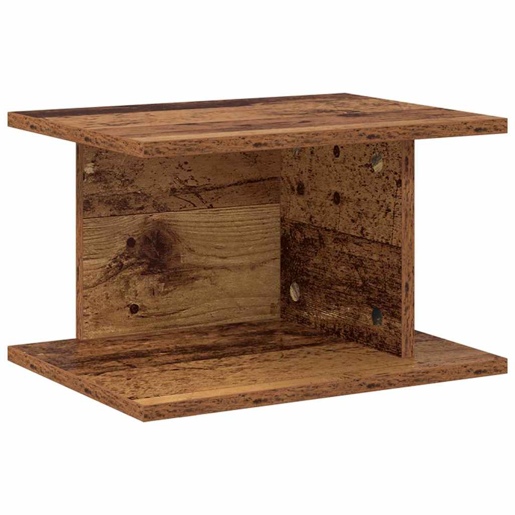 Noćni ormarić 2 pcs Staro drvo 40 x 30 x 25 cm