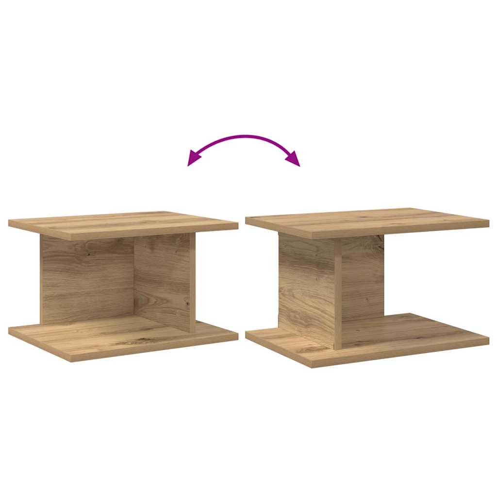 Noćni ormarić 2 pcs Umjetnički hrast 40 x 30 x 25 cm