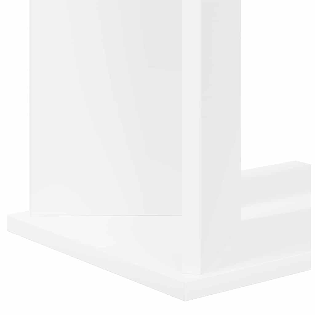 Konačna Stolić Bijelo 35 x 25 x 50 cm Konstruirano drvo