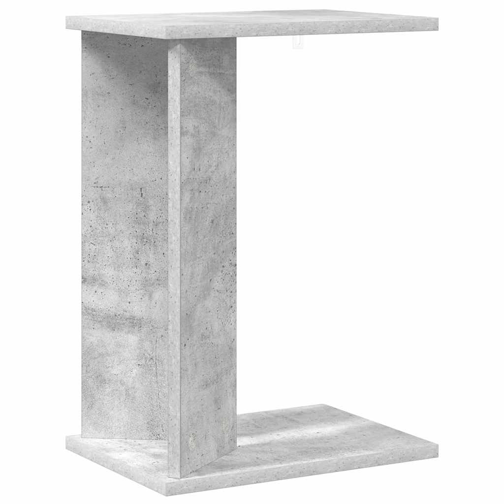 Konačna Stolić Betonski sivi 35 x 25 x 50 cm Konstruirano drvo