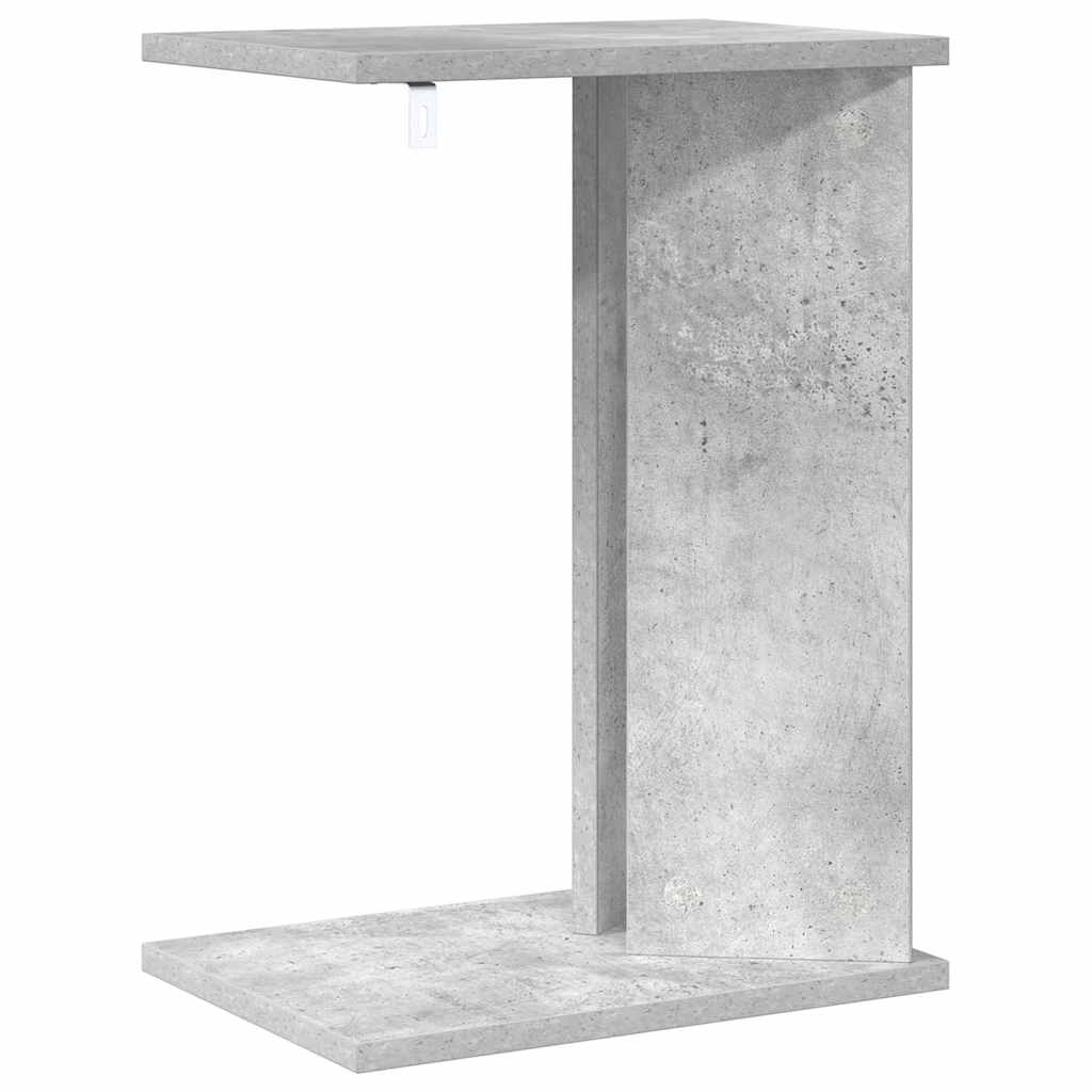 Konačna Stolić Betonski sivi 35 x 25 x 50 cm Konstruirano drvo
