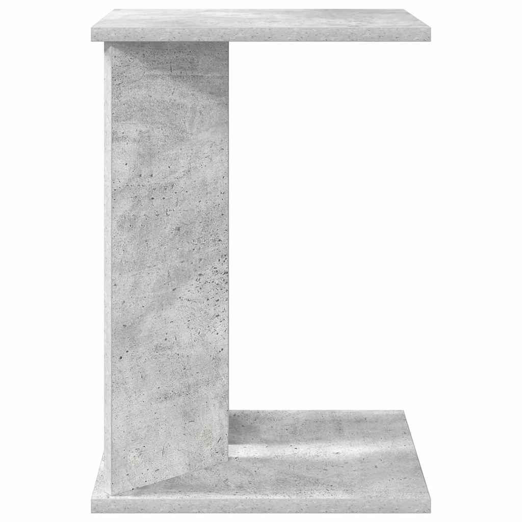 Konačna Stolić Betonski sivi 35 x 25 x 50 cm Konstruirano drvo