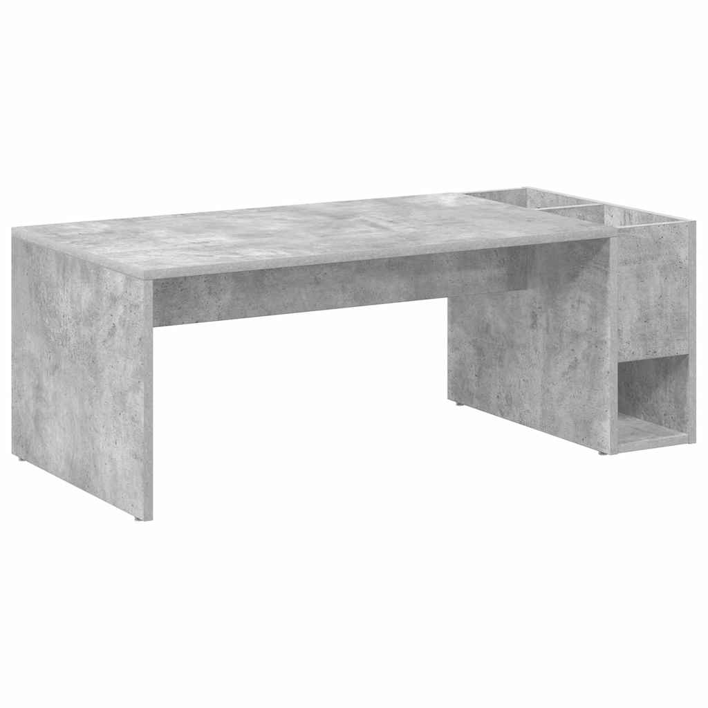 Kava Stol Betonski sivi 101,5 x 50 x 37 cm Konstruirano drvo