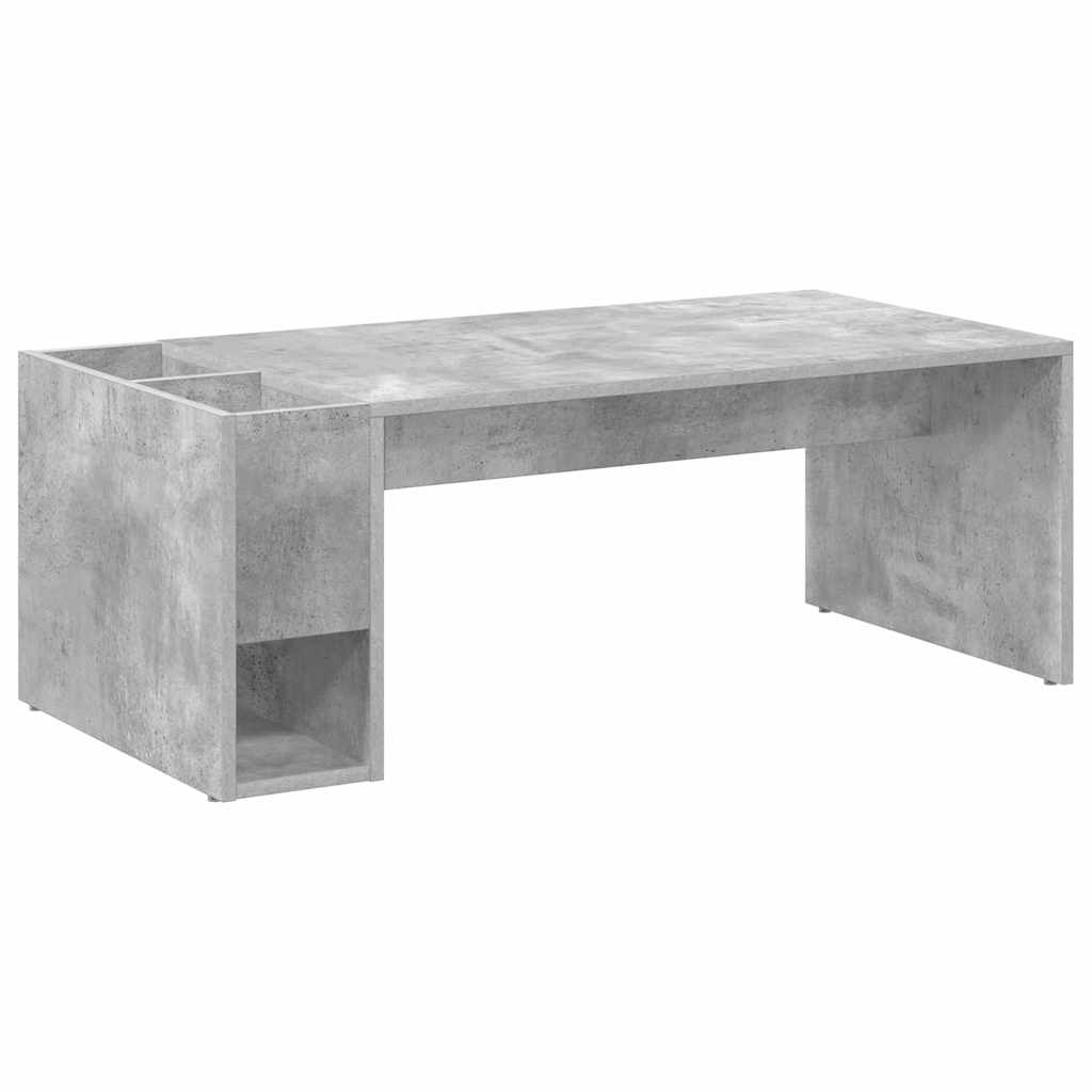 Kava Stol Betonski sivi 101,5 x 50 x 37 cm Konstruirano drvo