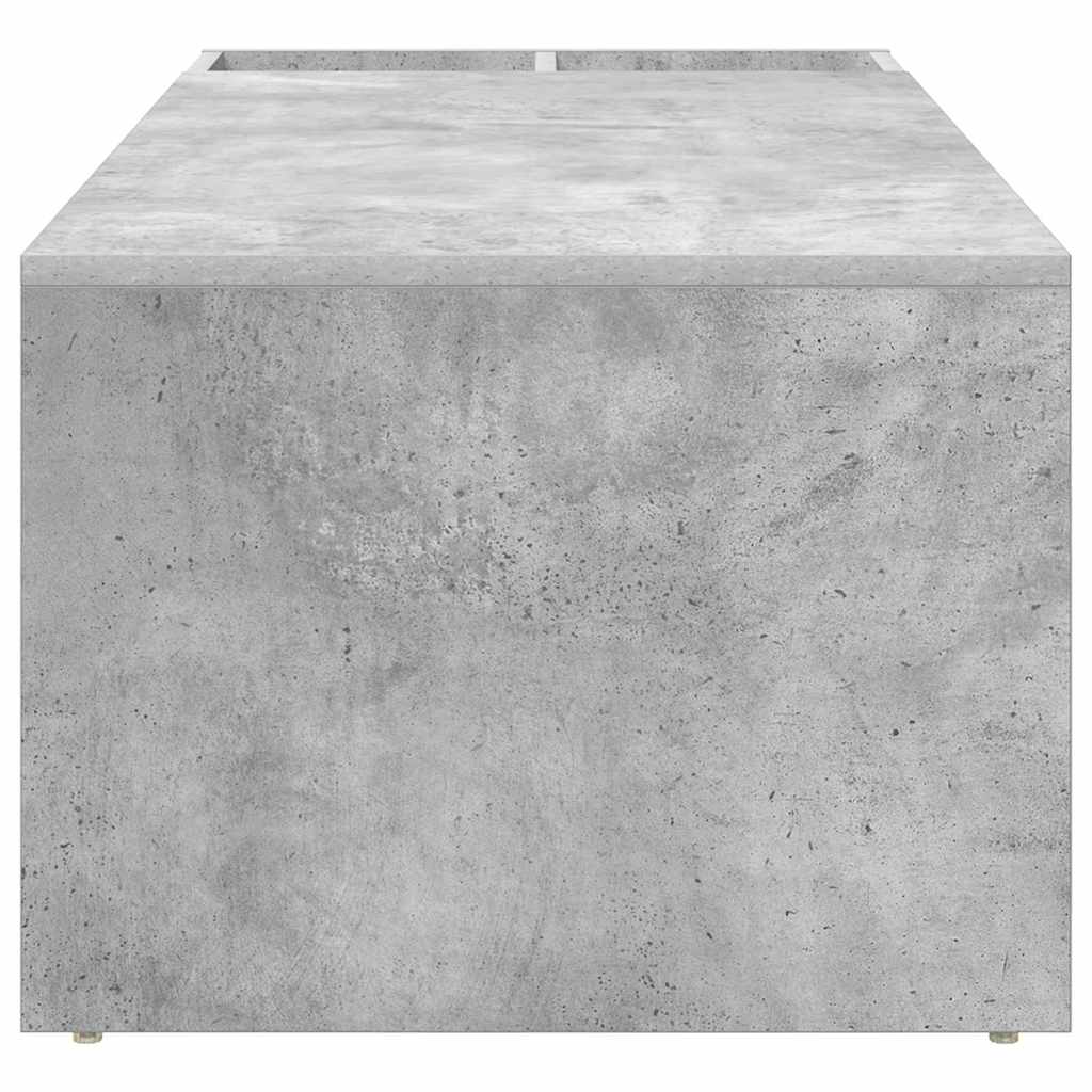 Kava Stol Betonski sivi 101,5 x 50 x 37 cm Konstruirano drvo