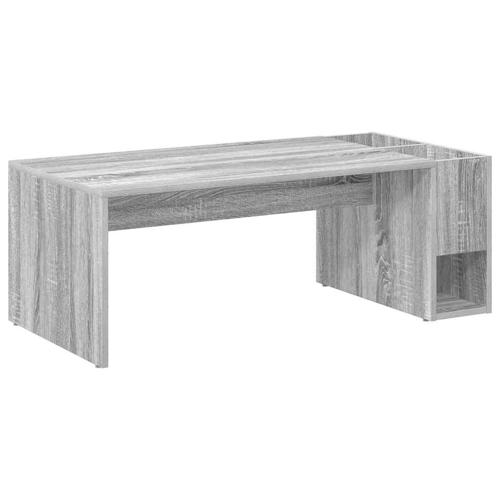Kava Stol Siva Sonoma 101,5 x 50 x 37 cm Konstruirano drvo