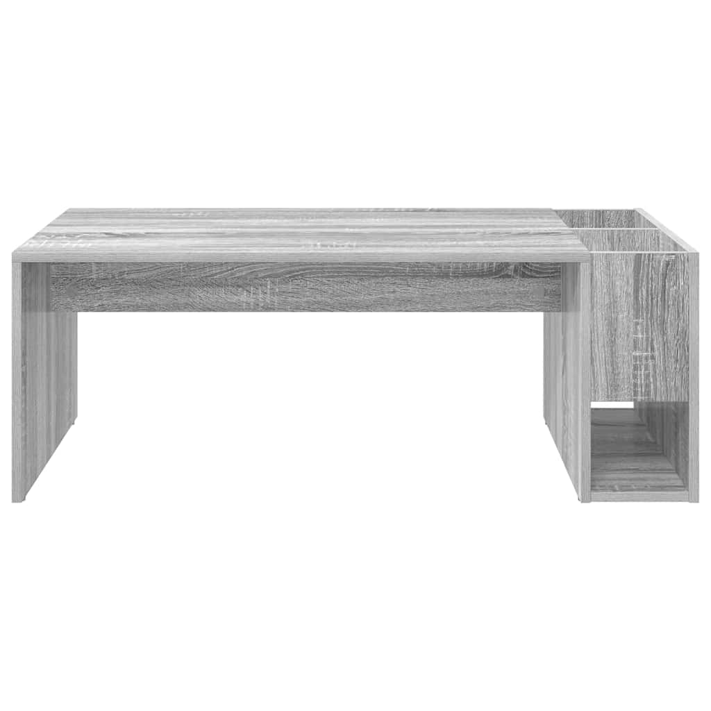 Kava Stol Siva Sonoma 101,5 x 50 x 37 cm Konstruirano drvo