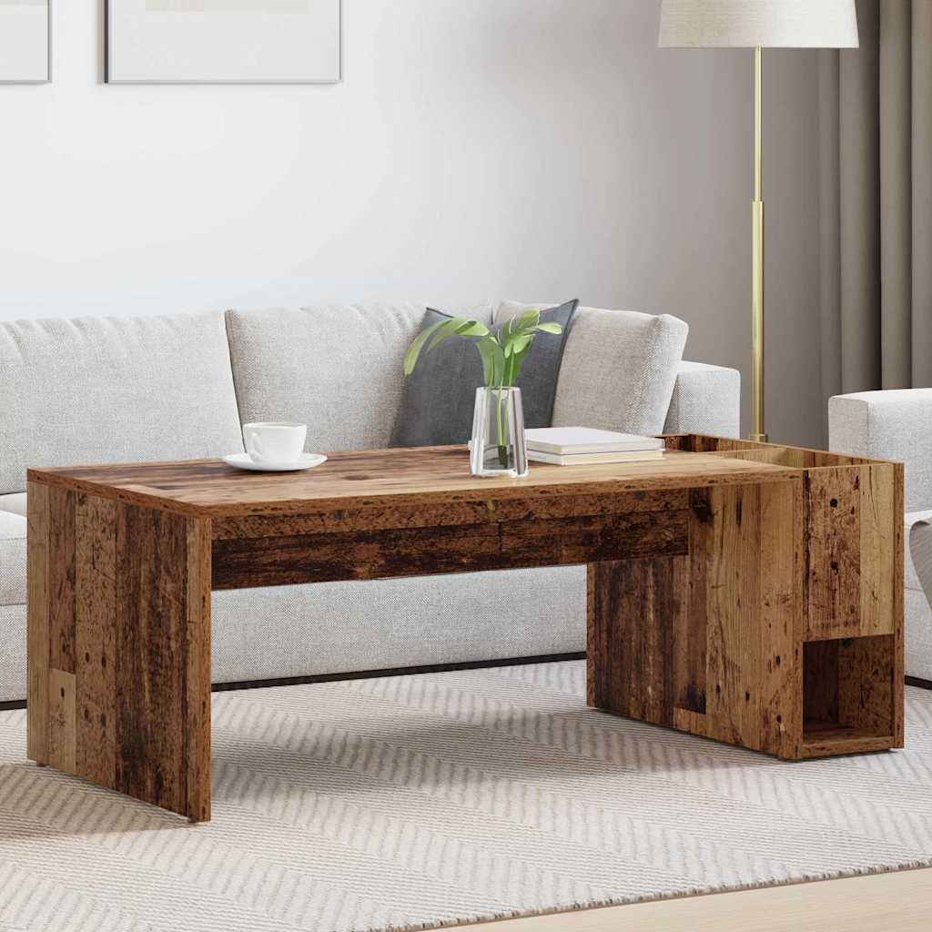 Kava Stol Staro drvo 101,5 x 50 x 37 cm Konstruirano drvo