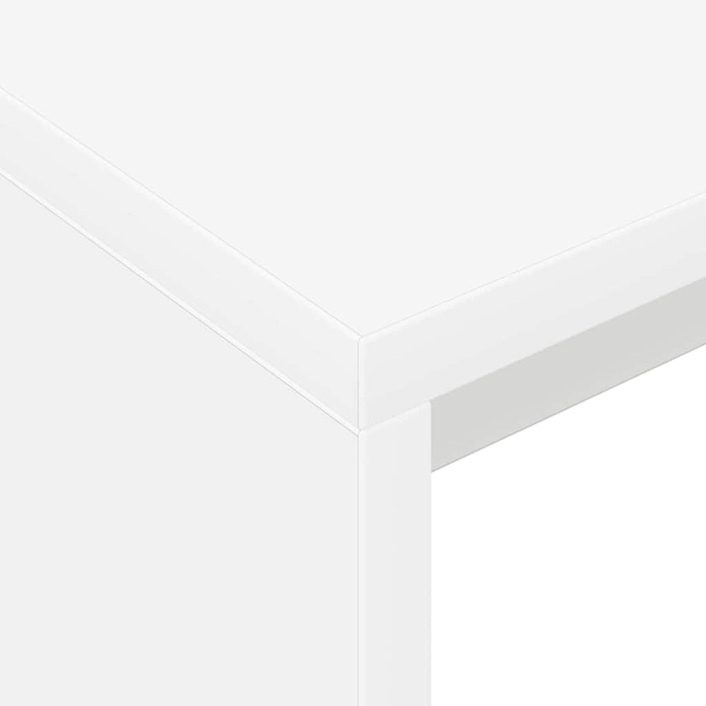 Stol Bijelo 109 x 50 x 78 cm Konstruirano drvo
