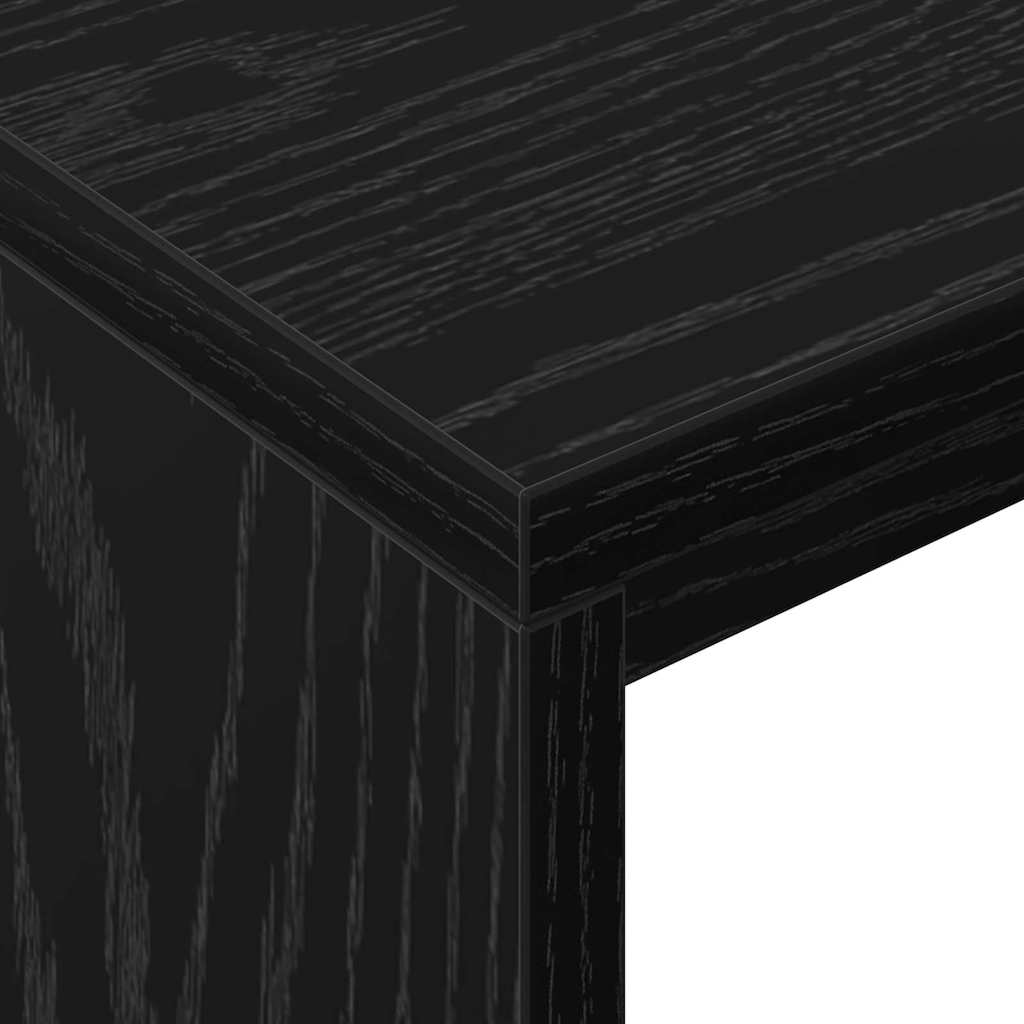 Stol Crni hrast 109 x 50 x 78 cm Konstruirano drvo
