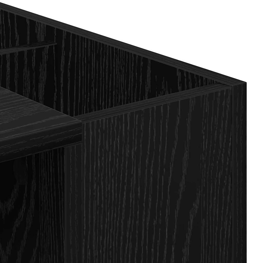 Stol Crni hrast 109 x 50 x 78 cm Konstruirano drvo