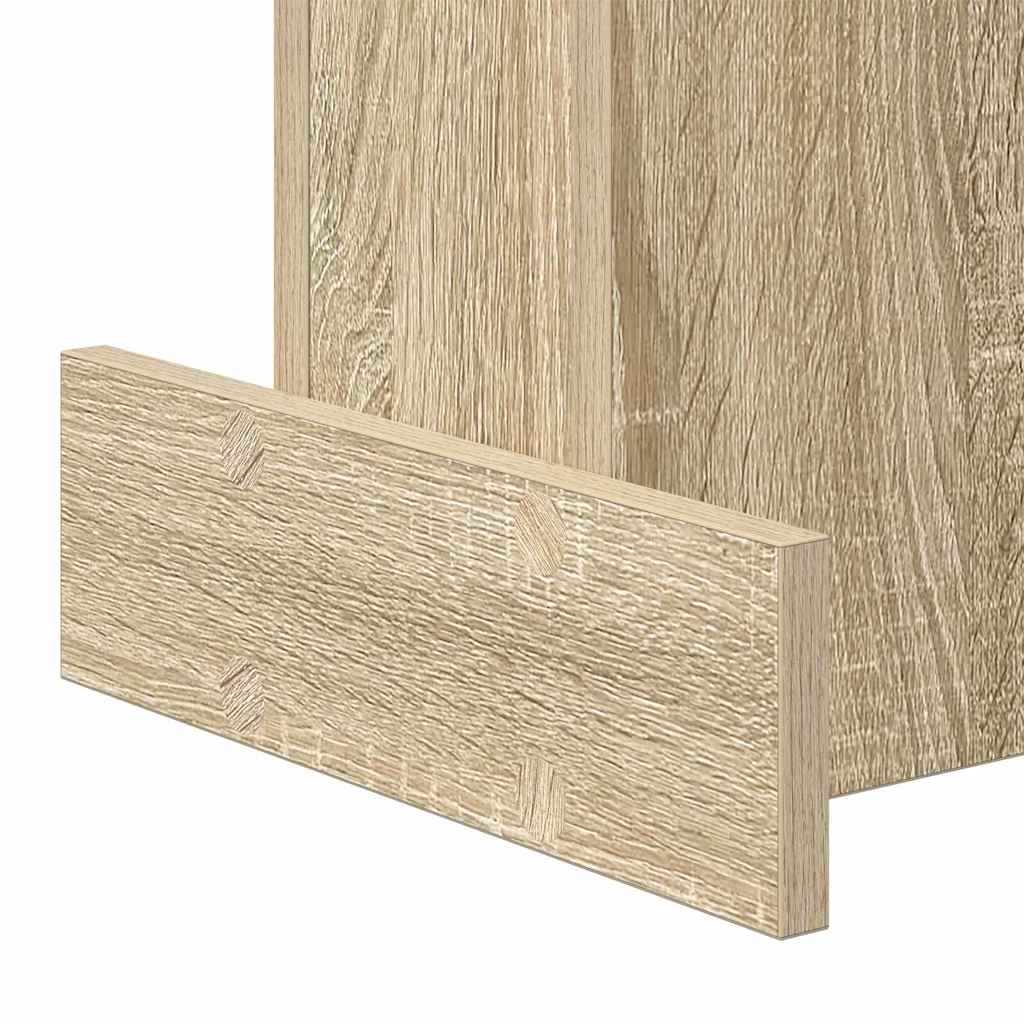 Konačna Stolić Sonoma hrast 35,5 x 35 x 40 cm Konstruirano drvo