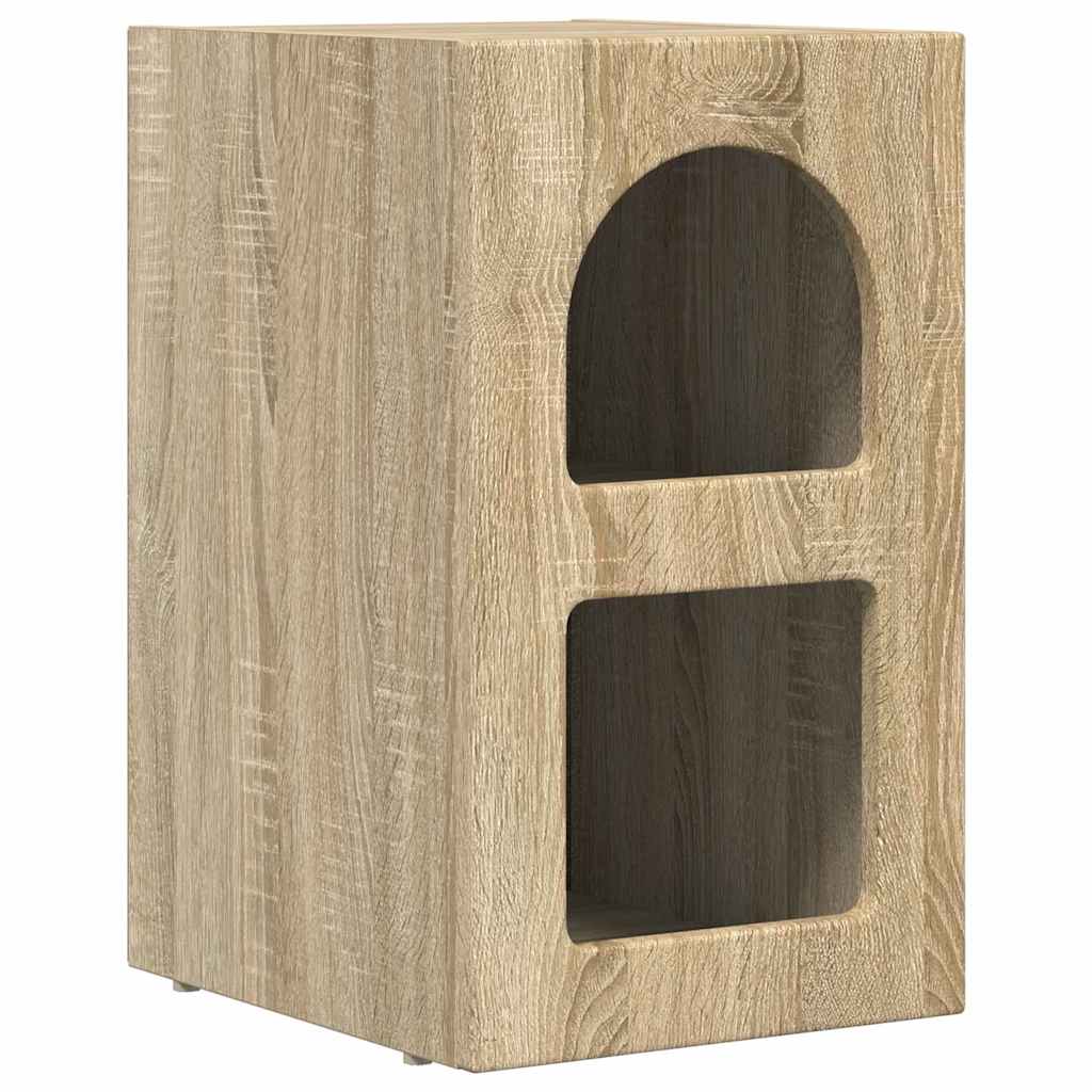 Noćni ormarić 2 pcs Sonoma hrast 29,5 x 33,5 x 50 cm