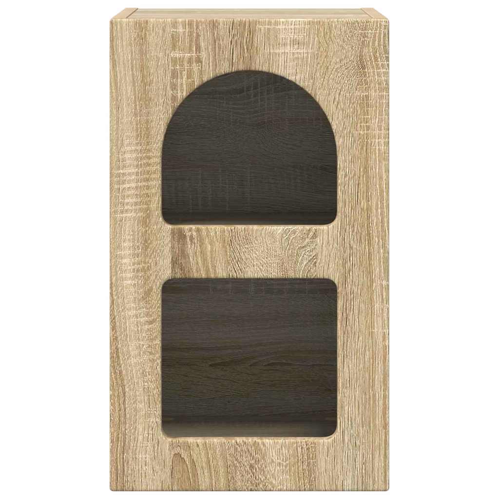 Noćni ormarić 2 pcs Sonoma hrast 29,5 x 33,5 x 50 cm