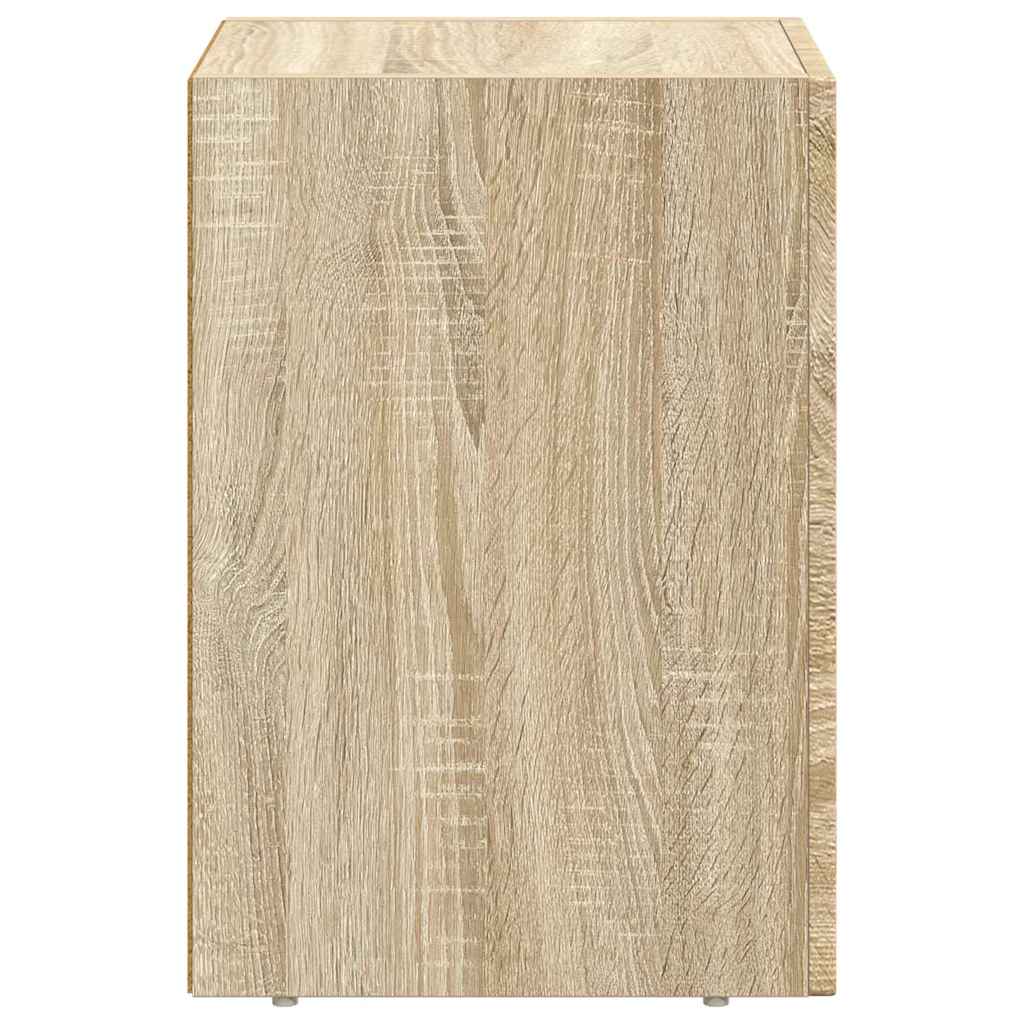 Noćni ormarić 2 pcs Sonoma hrast 29,5 x 33,5 x 50 cm