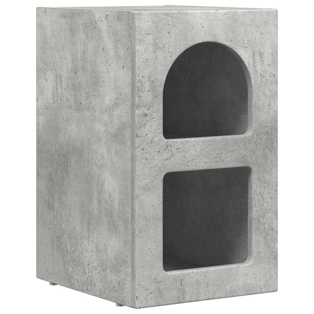 Noćni ormarić Betonski sivi 29,5 x 33,5 x 50 cm