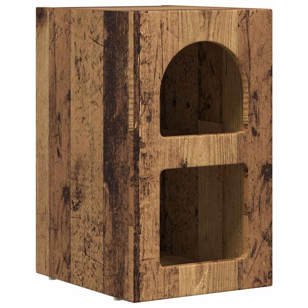 Noćni ormarić Staro drvo 29,5 x 33,5 x 50 cm Konstruirano drvo